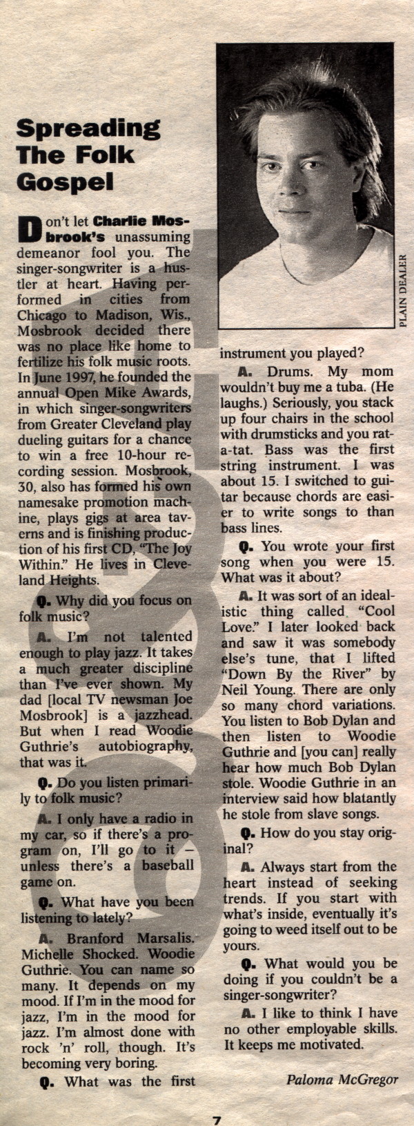 Sunday Magazine 1998